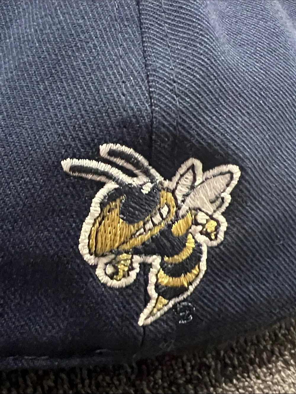 🔥🏈 New GEORGIA TECH YELLOWJACKETS College Adidas Fitted Flat Bill Hat Cap 7 1/8”